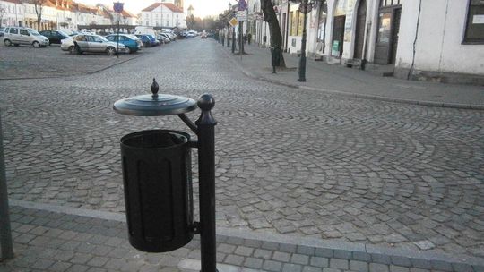 Nowe kosze w mieście