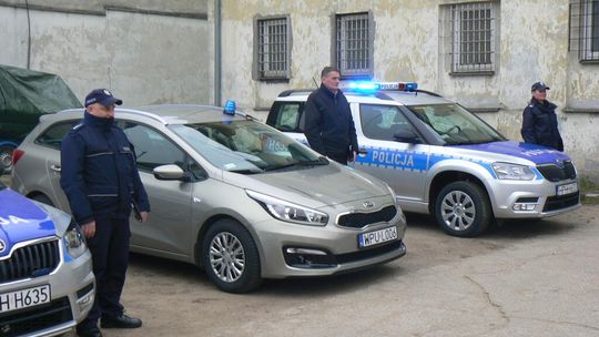 Nowe radiowozy dla pułtuskich policjantów
