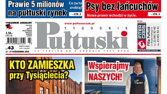 Nowe wydanie Tygodnika już jutro