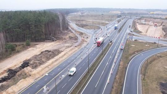 NOWODWORSKI. Kolejne zmiany w organizacji ruchu na S7 Modlin – Czosnów