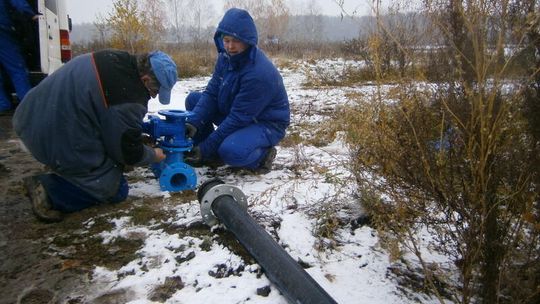 Nowy odcinek wodociągu