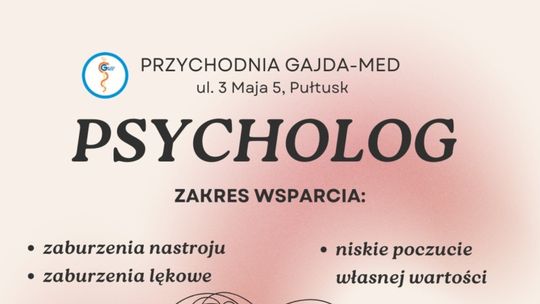 Nowy psycholog w Gajda med