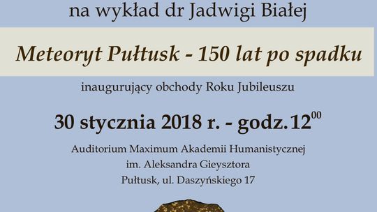 O pułtuskim meteorycie