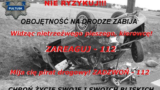 Obojętność na drodze zabija!