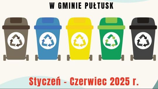 Od 1 stycznia 2025 r. będzie nowy harmonogram odbioru odpadów