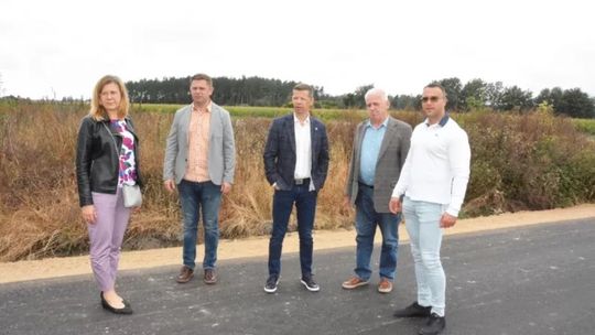 Odbiór drogi w Lipnikach Nowych