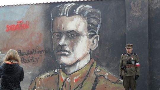 Odsłonięcie historycznego muralu Rozbicie więzienia w Pułtusku 25/26 listopada 1946. Ostatnia wielka akcja podziemia niepodleglościowego w Polsce