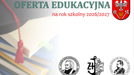 Oferta edukacyjna pułtuskich szkół ponadpodstawowych na rok szkolny 2026/2027