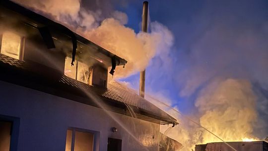 Oficjalny komunikat Komendy Powiatowej Straży Pożarnej w sprawie wczorajszego pożaru