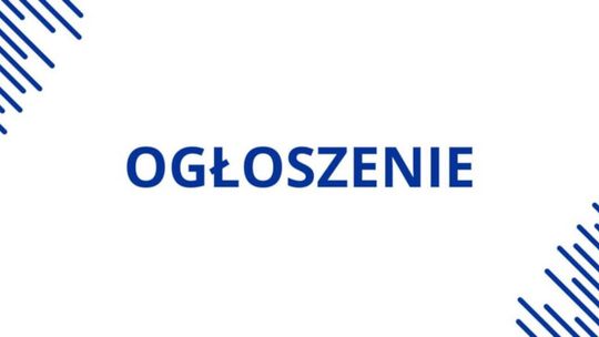 OGŁOSZENIE