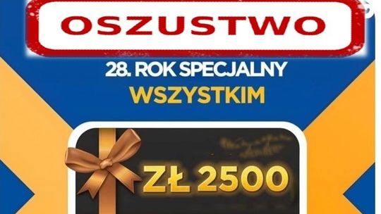 Oszustwo na wygraną w konkursie