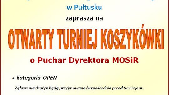 Otwarty turniej koszykówki
