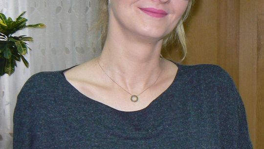 Pani Żaneta odebrała nagrodę