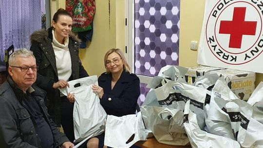 PCK przekazało paczki obywatelom Ukrainy