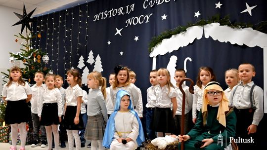 Pełne radości jasełka w Przedszkolu Miejskim nr 5 w Pułtusku