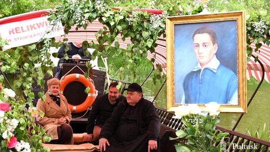 Pielgrzymka wodna „Pułtuskimi Śladami Świętego Stanisława Kostki”