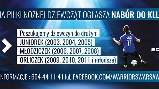 PIŁKA NOŻNA. Nabór do Stowarzyszenia Piłkarskiego  – POLONEZ WARSZAWA