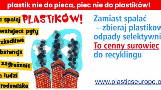 PLASTIK NIE DO PIECA, PIEC NIE DO PLASTIKU!