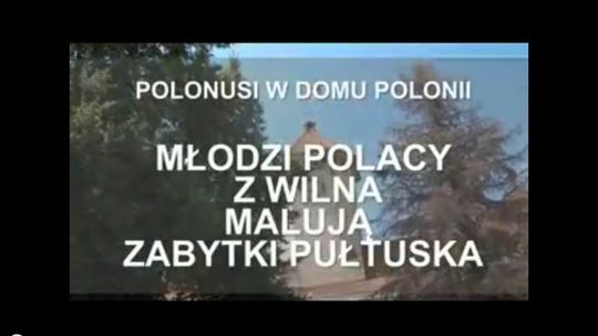 Plener malarski polskiej młodzieży z Wilna