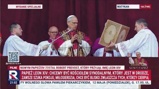 POKÓJ NIECH BĘDZIE Z WAMI! – Pierwszy amerykański papież