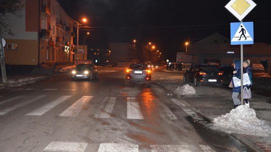Potrącenie na przejściu dla pieszych