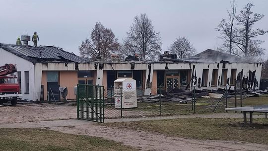 Pożar przedszkola w Przemiarowie