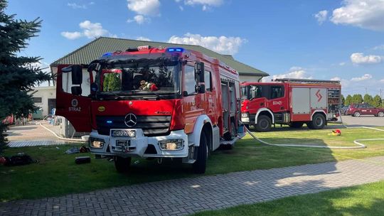 Pożar w domu weselnym