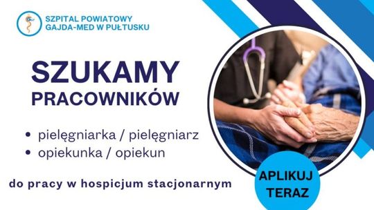 PRACA W HOSPICJUM STACJONARNYM