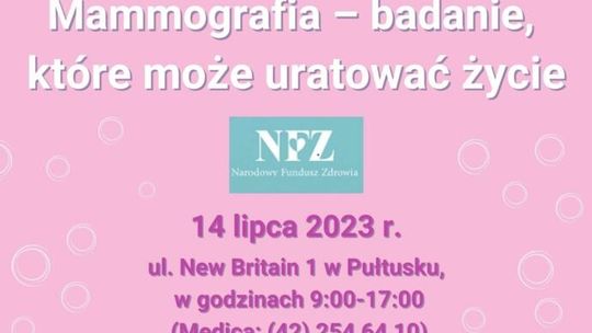 Przyjdź na mammografię