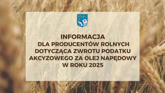 PRZYPOMNIENIE – Do 1 września można składać wnioski o zwrot  podatku akcyzowego za olej napędowy