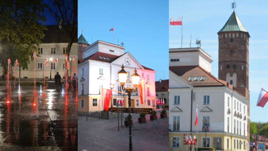 Pułtusk w biało-czerwonych barwach