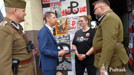 Pułtuskie obchody 81.rocznicy wybuchu Powstania Warszawskiego