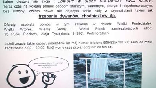 Radny Prewęcki wytrzepie ci dywan!