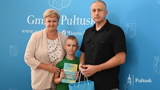 Relacja z wręczenia nagrody w konkursie „Pułtuski Quiz”