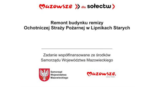 Remont remizy w Lipnikach Starych