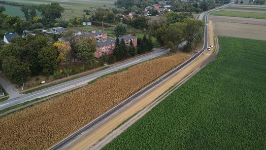 Ścieżka rowerowa wybudowana
