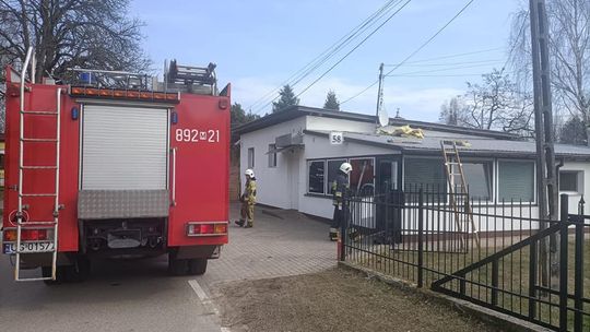 SEROCK. Pożar instalacji elektrycznej przy ul. Akacjowej