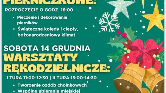 Słodkie warsztaty pierniczkowe!