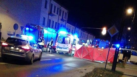 Śmiertelny wypadek na Kościuszki