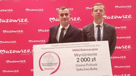 Sołectwo Boby wyróżnione