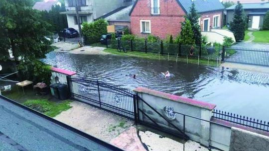 Sosnowa znów zalana
