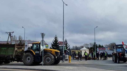 Spokojny pułtuski protest rolników