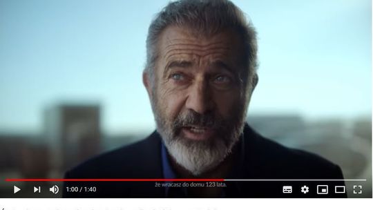 Mel Gibson / autor: YouTube/PFN