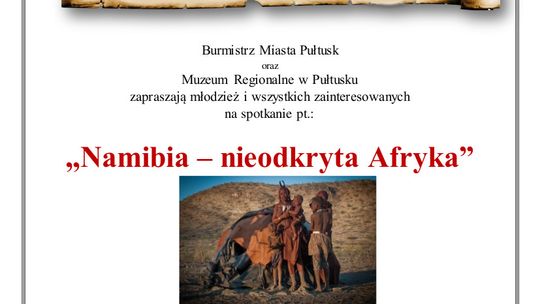 Spotkanie z podróżnikiem w Muzeum Regionalnym