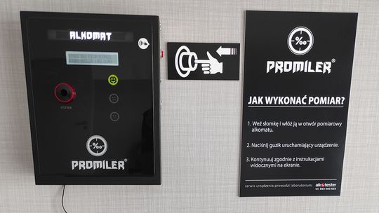 Sprawdź swoją trzeźwość zanim wsiądziesz za kierownicę!