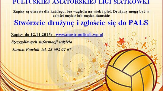 Stwórzcie drużynę i zgłoście się do PALS!