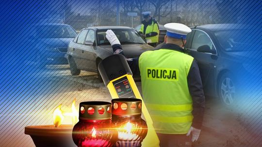 Sześć kolizji i wypadek