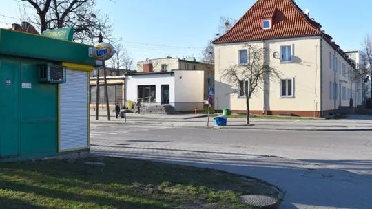 Tablica ucierpiała w wyniku kolizji