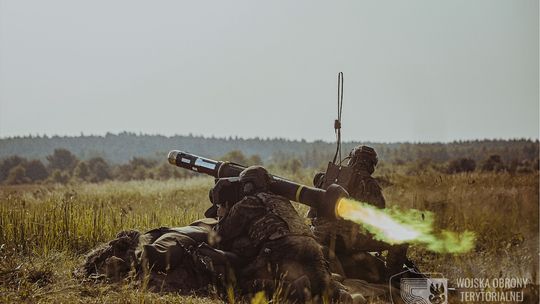 Terytorialsi szkolą się z obsługi wyrzutni JAVELIN