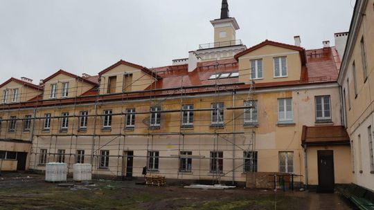 Trwa remont ZS im. B. Prusa w Pułtusku
